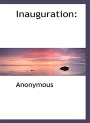 Inauguration,1117491234,9781117491233