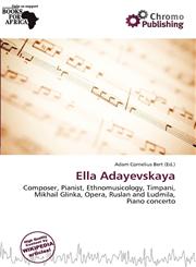 Ella Adayevskaya,6138081706,9786138081708