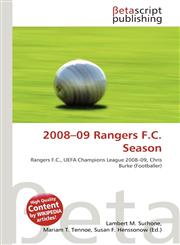 2008-09 Rangers F.C. Season,6134758167,9786134758161