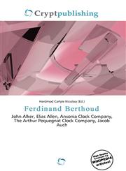 Ferdinand Berthoud,6136797755,9786136797755