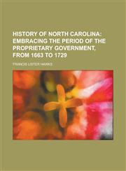 History of North Carolina,1236850904,9781236850904