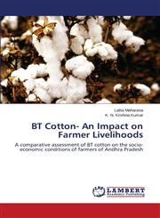 BT Cotton- An Impact on Farmer Livelihoods,3659533165,9783659533167