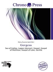 Gergesa,6201473742,9786201473744