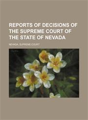 Reports of Decisions of the Supreme Court of the State of Nevada (Volume 5),1150479183,9781150479182