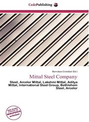 Mittal Steel Company,6134943339,9786134943338