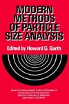 Modern Methods of Particle Size Analysis 1st Edition,0471875716,9780471875710