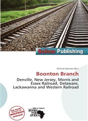 Boonton Branch,6137712869,9786137712863