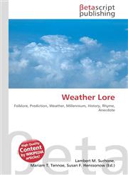 Weather Lore,6130475969,9786130475963