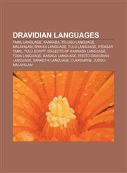 Dravidian languages Tamil language, Kannada, Telugu language, Malayalam, Brahui language, Tulu language, Iyengar Tamil, Tulu script,1157634230,9781157634232