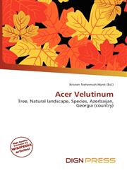 Acer Velutinum,613576652X,9786135766523