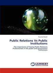 Public Relations  Vs Public Institutions,3659175935,9783659175930