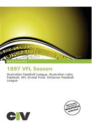 1897 VFL Season,613596402X,9786135964028