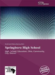 Springboro High School,6138951573,9786138951575