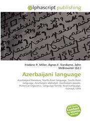 Azerbaijani language,6130214065,9786130214067