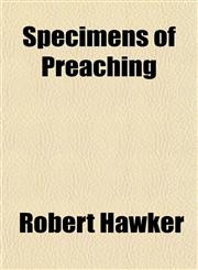Specimens of Preaching,1152480154,9781152480155