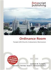 Ordinance Room,613610587X,9786136105871