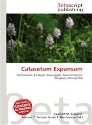 Catasetum Expansum,613614901X,9786136149011