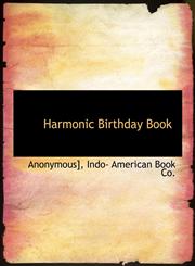 Harmonic Birthday Book,1140326570,9781140326571