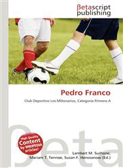Pedro Franco,6135329553,9786135329551