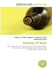 History of beer,6130205570,9786130205577