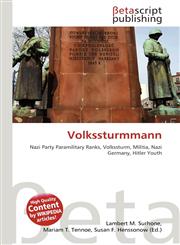 Volkssturmmann,6131003475,9786131003479