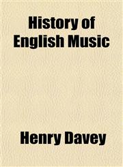 History of English Music,1152205145,9781152205147
