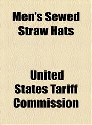 Men's Sewed Straw Hats,1153750902,9781153750905