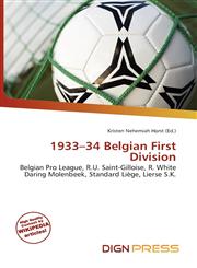 1933-34 Belgian First Division,6137022854,9786137022856