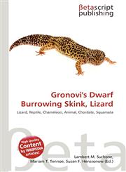 Gronovi's Dwarf Burrowing Skink, Lizard,6135285076,9786135285079
