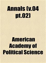 Annals (v.04 pt.02),1151887501,9781151887504