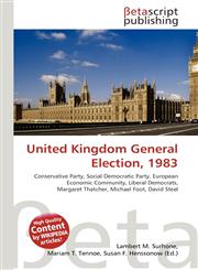United Kingdom General Election, 1983,6135053337,9786135053333