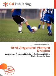 1978 Argentine Primera División,6135766821,9786135766820