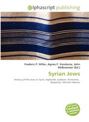 Syrian Jews,6130057776,9786130057770