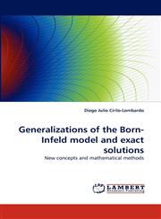 Generalizations of the Born-Infeld model and exact solutions,3843358230,9783843358231