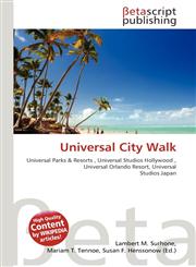 Universal  City Walk,6135388770,9786135388770