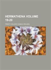 Hermathena Volume 19-20,1236969197,9781236969194