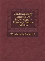 Contemporary Schools of Psychology - Primary Source Edition,1293932779,9781293932773