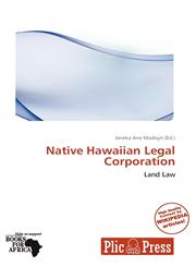 Native Hawaiian Legal Corporation,6138554302,9786138554301