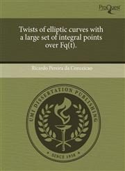 Twists of elliptic curves with a large set of integral points over Fq(t).,1244077259,9781244077256
