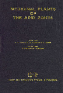 Medicinal Plants of the Arid Zones,8170190591,9788170190591