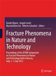 Fracture Phenomena in Nature and Technology Proceedings of the IUTAM Symposium on Fracture Phenomena in Nature and Technology Held in Brescia, Italy, 1-5 July 2012,3319043978,9783319043975