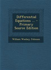 Differential Equations ... - Primary Source Edition,1287610234,9781287610236