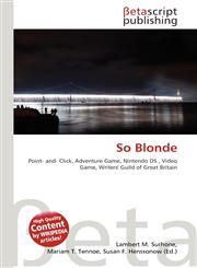 So Blonde,6131149712,9786131149719