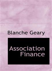 Association Finance,1115222937,9781115222938