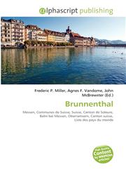 Brunnenthal,6134285986,9786134285988