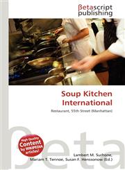 Soup Kitchen International,6134774626,9786134774628
