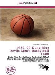 1989-90 Duke Blue Devils Men's Basketball Team,6201937749,9786201937741