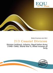 213 Coastal Division,6136849488,9786136849485