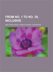 From no. 1 to no. 39, inclusive,1234186845,9781234186845