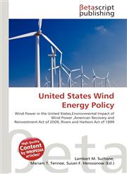 United States Wind Energy Policy,6136245280,9786136245287